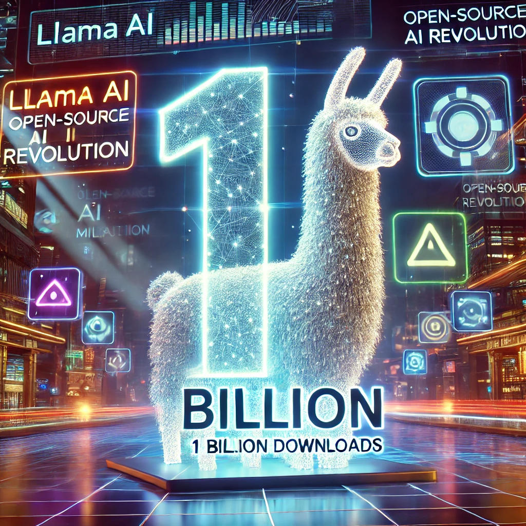 Llama AI Hits 1 Billion Downloads: A Milestone in Open-Source AI Adoption