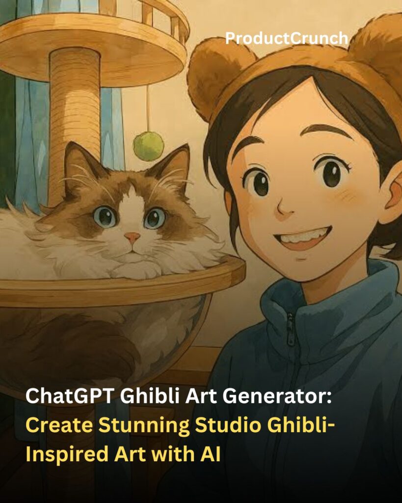 ChatGPT Ghibli Art Generator: Create Stunning Studio Ghibli-Inspired Art with AI