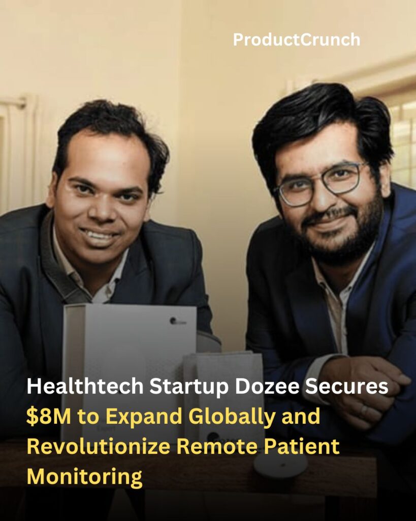 Healthtech Startup Dozee Secures $8M to Expand Globally and Revolutionize Remote Patient Monitoring